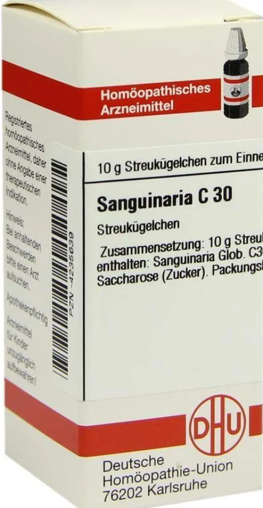 Dhu Sanguinaria C30 Globuli