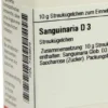 Dhu Sanguinaria D3 Globuli