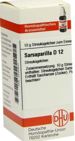 Dhu Sarsaparilla D12 10 G Globuli