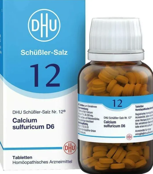 Dhu Schüßler-Salz Nr. 12 Calcium Sulfuricum D6 420 Tabletten