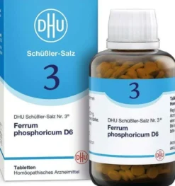 Dhu Schüßler-Salz Nr. 3 Ferrum Phosphoricum D6 900 Tabletten