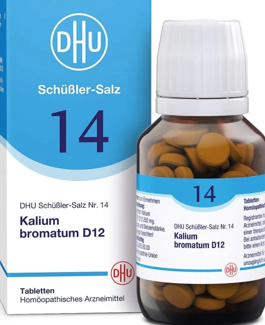 Dhu Schüßler-Salz Nr. 14 Kalium Bromatum D12 200 Tabletten