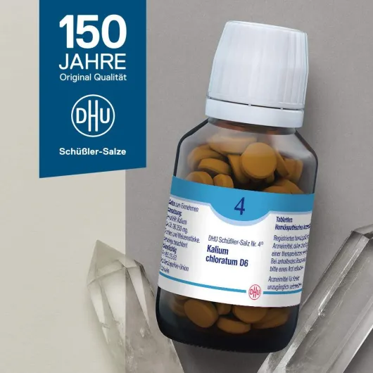DHU Schüßler-Salz Nr. 4 Kalium chloratum D6 200 Tabletten