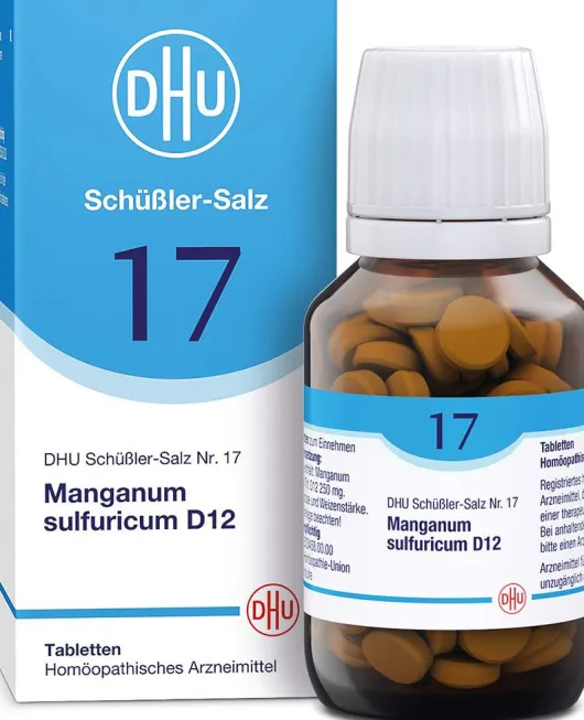 Dhu Schüßler-Salz Nr. 17 Manganum Sulfuricum D12 200 Tabletten