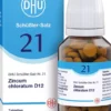 Dhu Schüßler-Salz Nr. 21 Zincum Chloratum D12 200 Tabletten