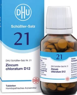 Dhu Schüßler-Salz Nr. 21 Zincum Chloratum D12 200 Tabletten