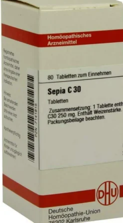 Dhu Sepia C30 80 Tabletten