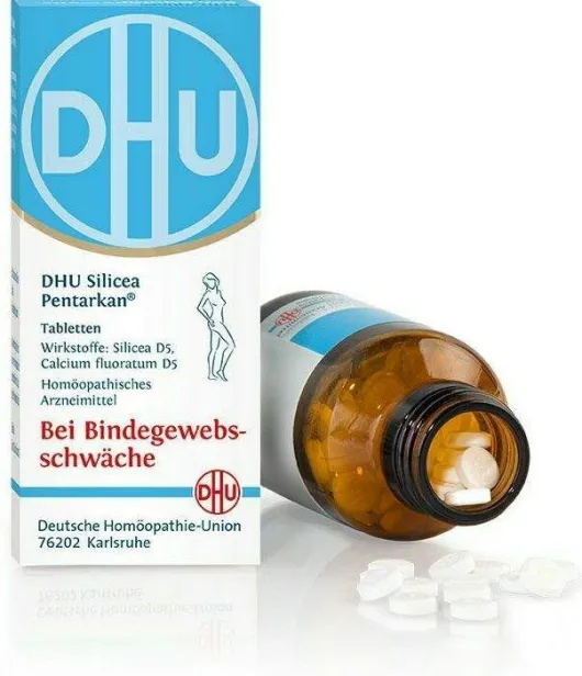 DHU Silicea Pentarkan für das Bindegewebe 80 Tabletten