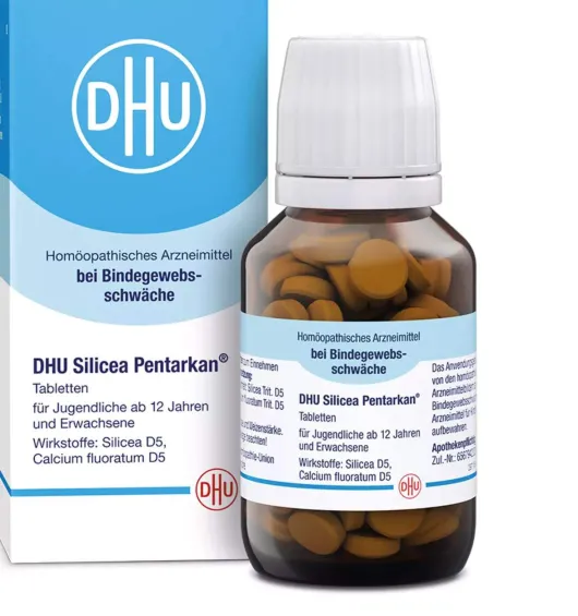 DHU Silicea Pentarkan für das Bindegewebe 80 Tabletten