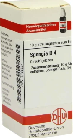 Dhu Spongia D4 10 G Globuli
