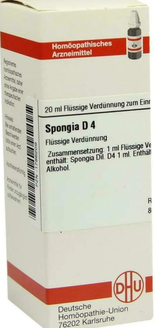 Dhu Spongia D4 20 ml Dilution