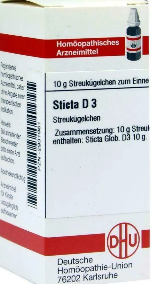 Dhu Sticta D3 10 G Globuli