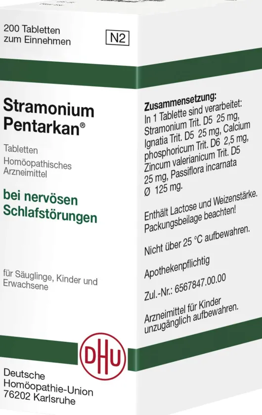Dhu Stramonium Pentarkan Tabletten