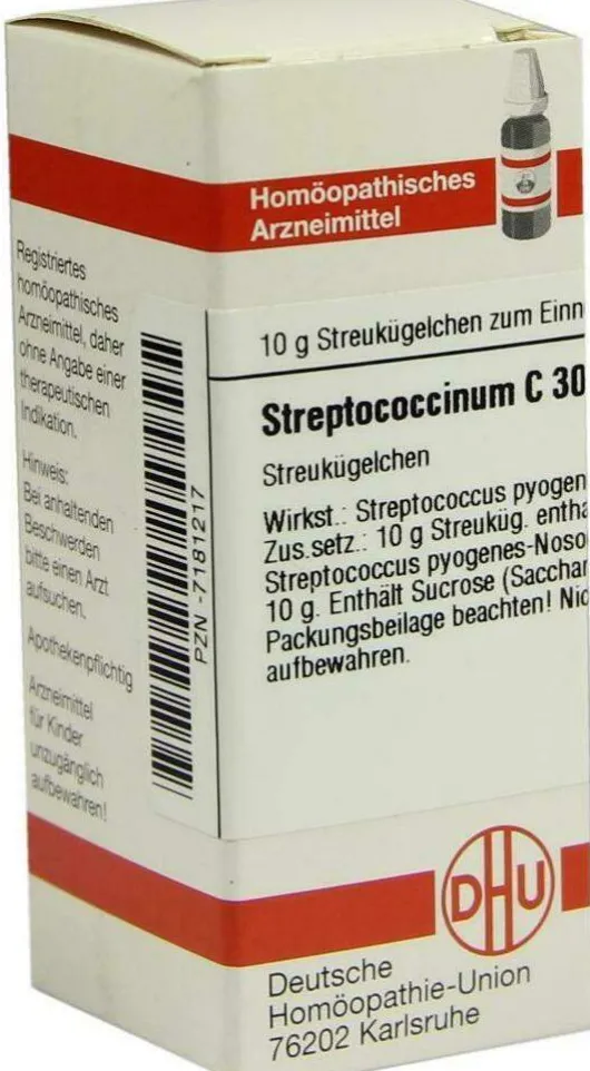 Dhu Streptococcinum C30 10g Globuli