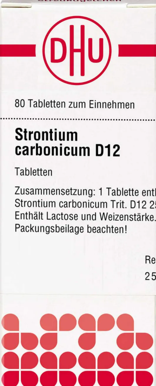 Dhu Strontium Carbonicum D12 Tabletten
