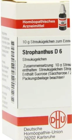 Dhu Strophanthus D6 10 G Globuli