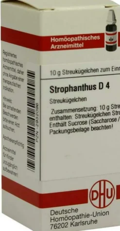 Dhu Strophanthus D4 10 G Globuli