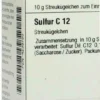Dhu Sulfur C12 10 G Globuli
