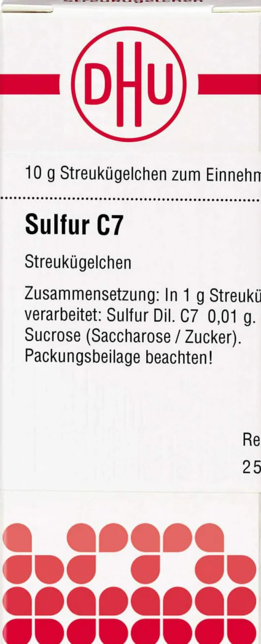 Dhu Sulfur C7 Globuli 10 G
