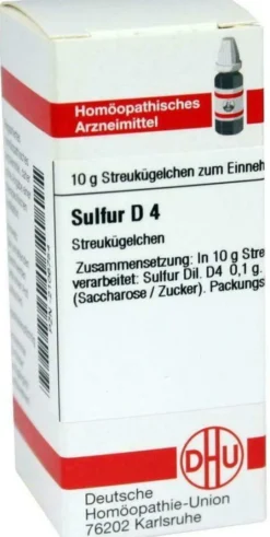 Dhu Sulfur D4 10 G Globuli