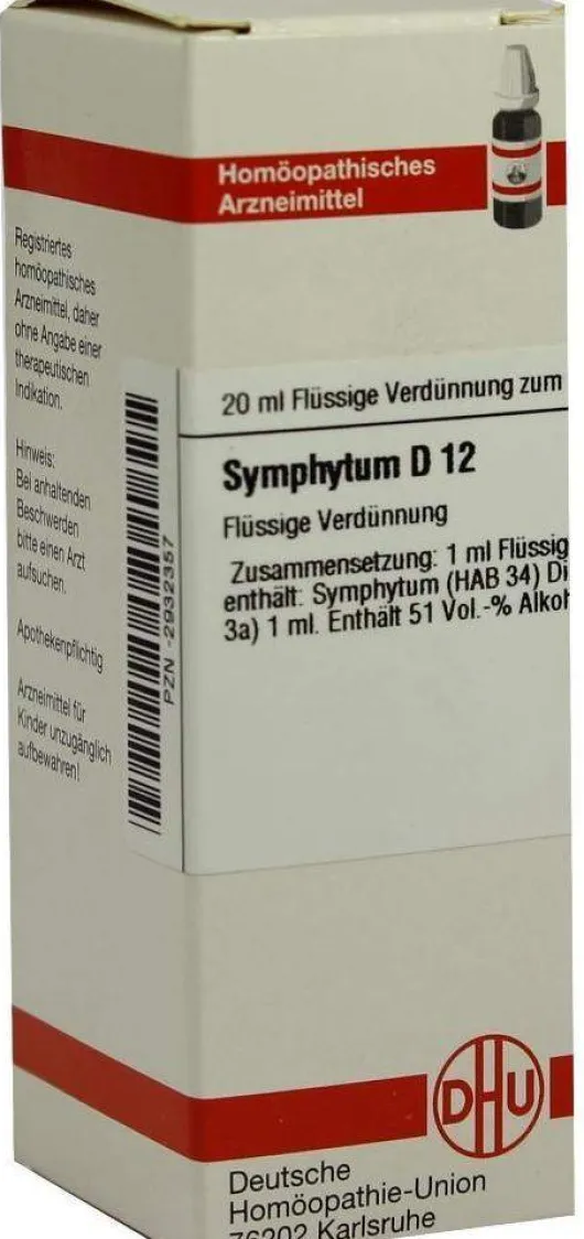 Dhu Symphytum D12 20 ml Dilution