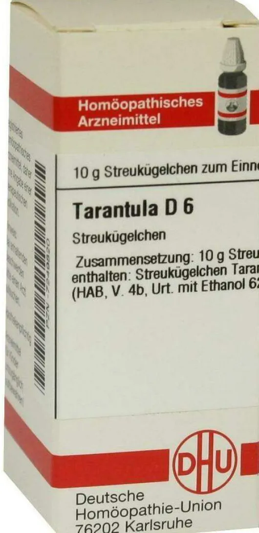 Dhu Tarantula D6 10 G Globuli