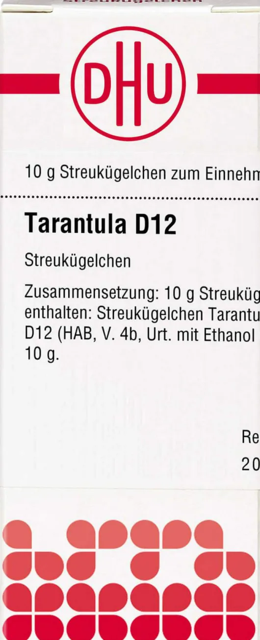 Dhu Tarantula D12 10 G Globuli