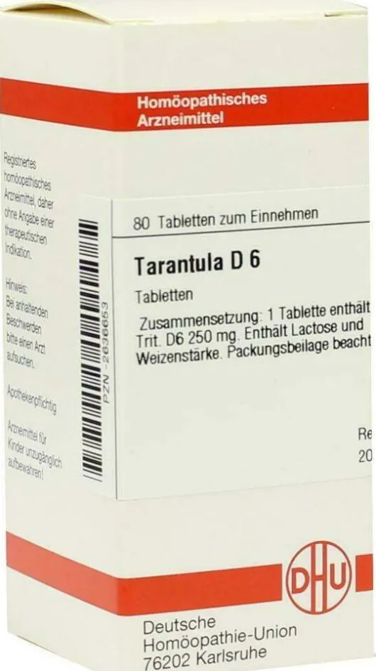 Dhu Tarantula D6 80 Tabletten