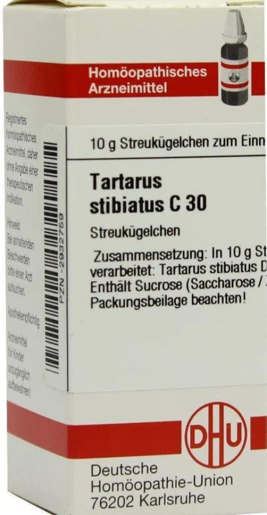 Dhu Tartarus Stibiatus C30 10 G Globuli