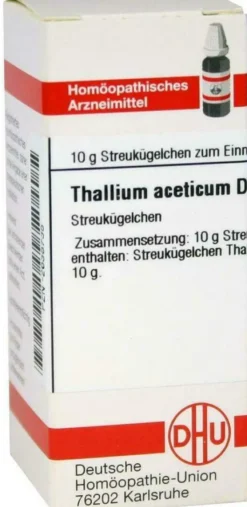 Dhu Thallium Aceticum D6 Globuli