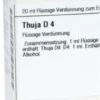 Dhu Thuja D4 20 ml Dilution
