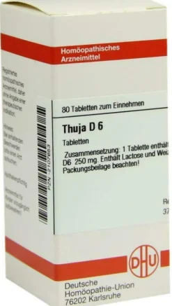 Dhu Thuja D6 80 Tabletten