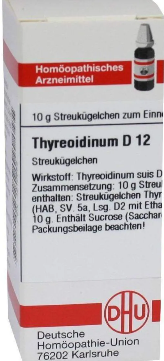 Dhu Thyreoidinum D12 10 G Globuli