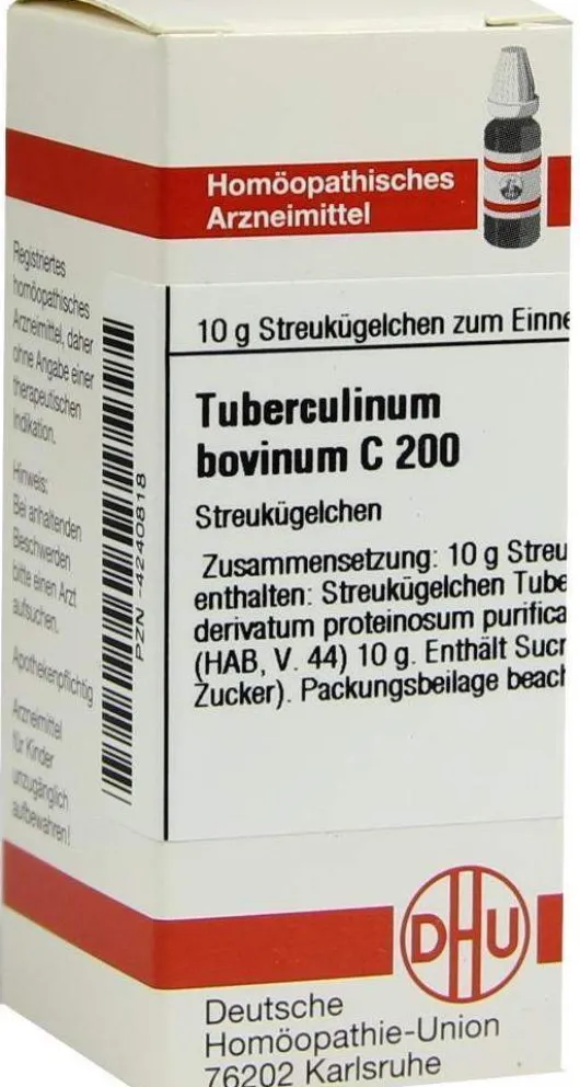 Dhu Tuberculinum Bovinum C200 10 G Globuli