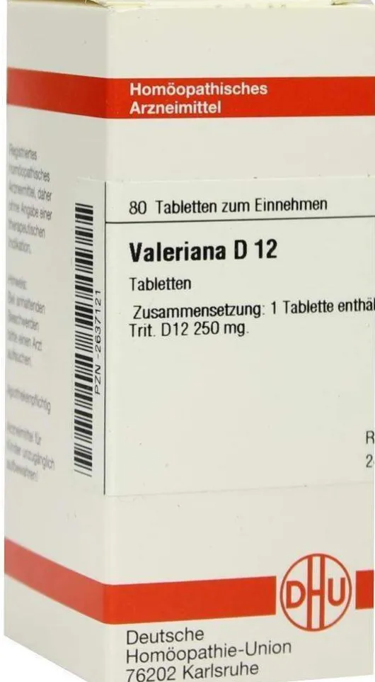 Dhu Valeriana D12 50 Tabletten