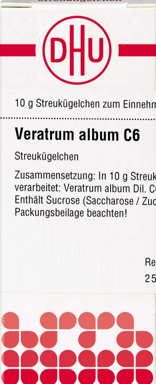 Dhu Veratrum Album C6 10 G Globuli