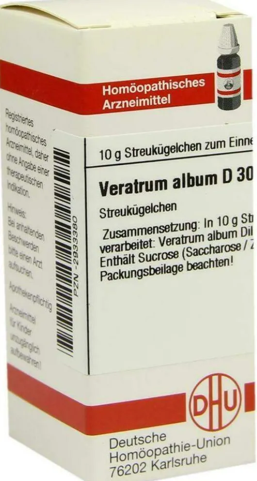 Dhu Veratrum Album D30 10 G Globuli