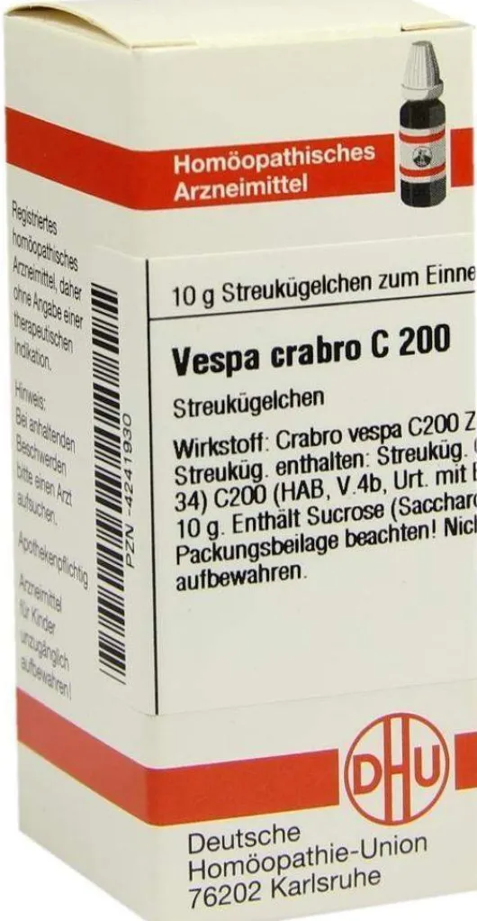Dhu Vespa Crabro C200 10 G Globuli