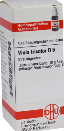 Dhu Viola Tricolor D6 Globuli