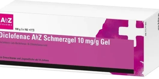 Diclofenac Abz Schmerzgel 10 mg Pro 1 G 100 G Gel