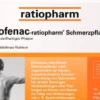 Diclofenac-ratiopharm Schmerzpflaster 140 mg pro g 10 Stück