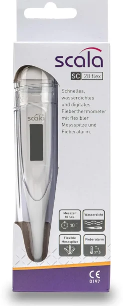 Digitales Fieberthermometer SC 28 flex weiß 1 Stück