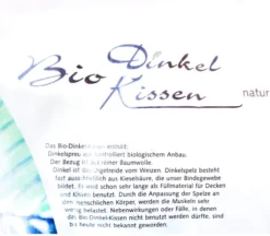 Dinkelspelz Kissen 40 X 60 cm Naturbelassen 1 Stück