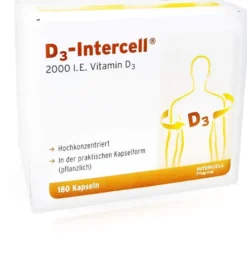 D3 Intercell 2000 I.E. 180 Kapseln