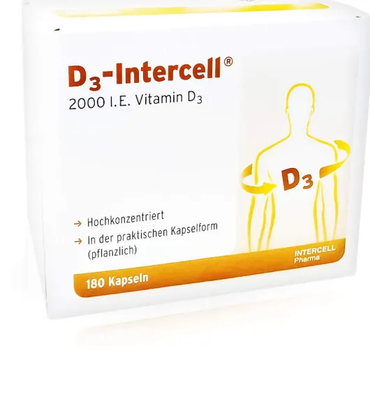 D3 Intercell 2000 I.E. 180 Kapseln