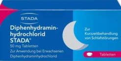 Diphenhydraminhydrochlorid Stada 50 mg 20 Tabletten