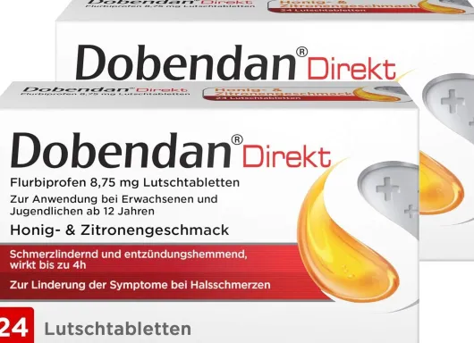 Dobendan Direkt Flurbiprofen 8,75 mg 2 x 24 Lutschtabletten