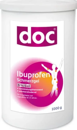 Doc Ibuprofen Schmerzgel Spenderkartusche 1 Kg Gel