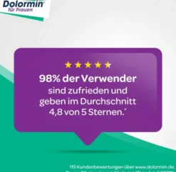 Dolormin für Frauen mit Naproxen 30 Tabletten