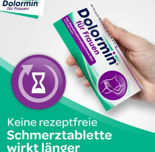 Dolormin für Frauen mit Naproxen 30 Tabletten